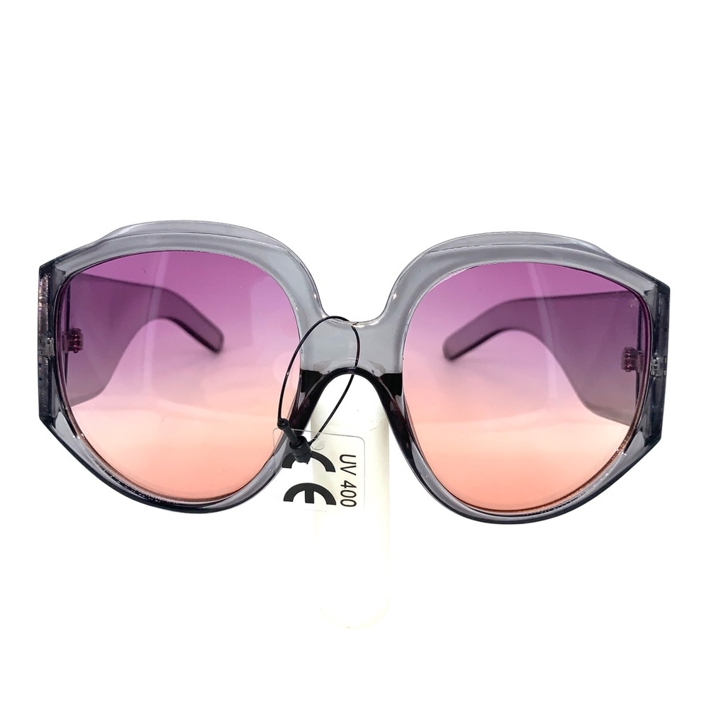 🌸NEW Womens Coloful Lens Gray Frame Sunglasses🌸